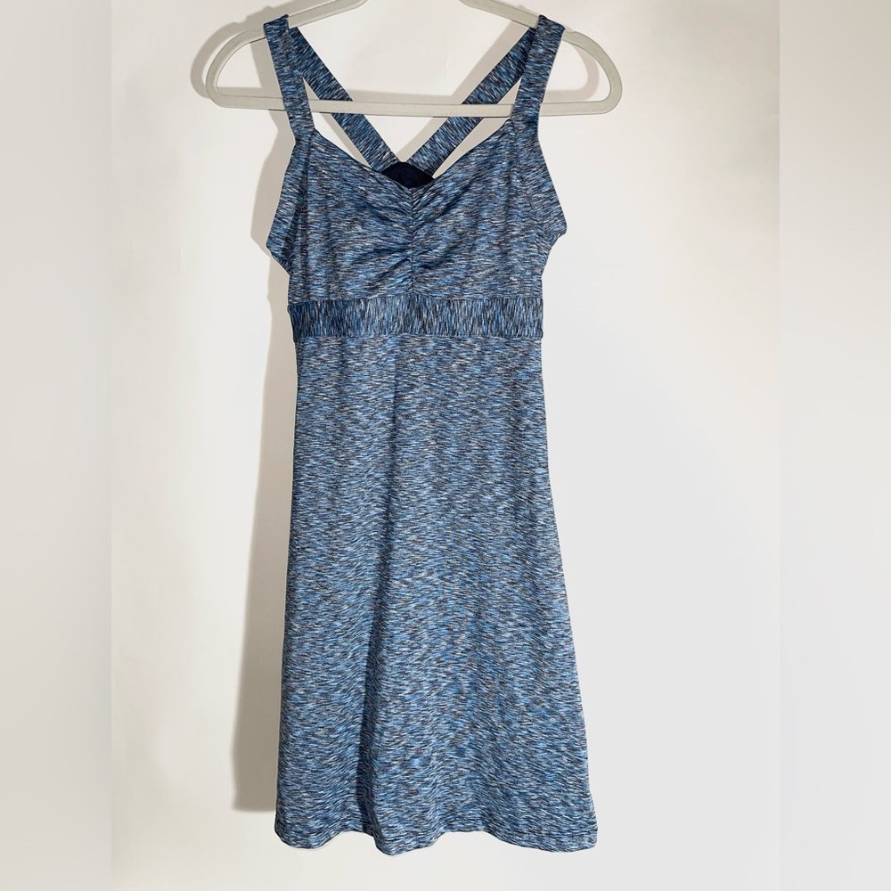Prana Heathered Blue and Gray Active dress